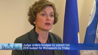 Judge Orders Hodges To Unveil Mpls Budget Or Give Explanation [upl. by Ainesej]