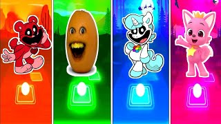 Smiling Critters 🆚 Annoying Orange 🆚 Craftycorn 🆚 PinkFong 🎶 Who Is Best [upl. by Mccandless]