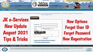 JK eServices New Update 2021  New Way To Apply Domicile Certificate Online  Tips And Tricks [upl. by Dric]