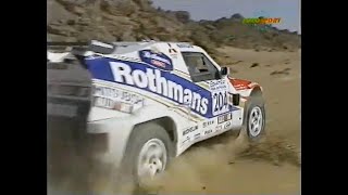 1993 Pharaohs Rally Raid  Stage 8  Citroen ZX  Mitsubishi Pajero  Eurosport [upl. by Annawt]