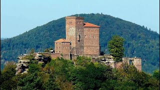 Reichsburg Trifels bei Annweiler in Rheinland Pfalz [upl. by Meehyr]