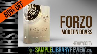 First Look FORZO Modern Brass by Heavyocity currently 50 OFF [upl. by Ubana]