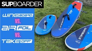 Which 2023 Starboard foil board is best for you We compare the Wingboard Take Off and Air Foil [upl. by Cindra]