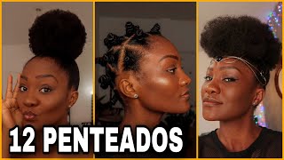 COMPILADO DE PENTEADOS PARA CABELO CRESPO [upl. by Josie643]