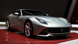 Ferrari F12 Berlinetta walk round at Geneva 2012 [upl. by Modnarb]