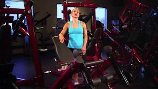 Life Fitness Signature Series PlateLoaded Leg Extension Instructions [upl. by Silma]