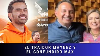 MAYNEZ BATEA A XOCHITL MAX CORTAZAR RECONOCE QUE VAN ABAJO RUMBO A LA SILLA DEL AGUILA [upl. by Eillac]