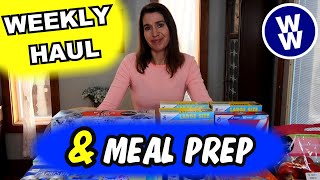 🌟Weekly🌟 Grocery Haul🛒 Points Included ➕✨FAMILY FRIENDLY✨ Weight Watchers Meal Plan for the Week🍴 [upl. by Eilegna]