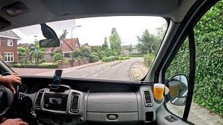 2010 Opel Vivaro 25Cdti145 HP Exploring Dutch Villages by Car [upl. by Isied]