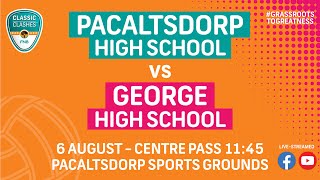 Netball  Pacaltsdorp High School vs George High School [upl. by Anelet]