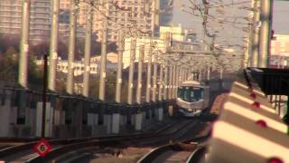 つくばエクスプレス流山おおたかの森駅 夕方4時頃の下り回送電車 [upl. by Nnairb527]