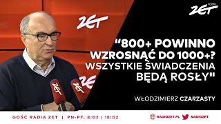 Czarzasty o składce zdrowotnej Nie ma do cholery na to zgody Nieuczciwe  Gość Radia ZET [upl. by Einnor442]