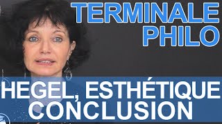 Hegel Esthétique  conclusion  Philosophie  Terminale  Les Bons Profs [upl. by Kreager]