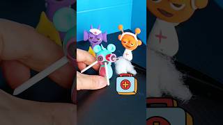 Making operation for Sprunki and Oren with Durple my assistants craft clay trend diy [upl. by Alleram1]