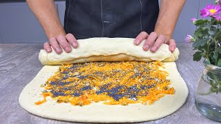 Nur Milch und Kürbis Der leckerste Kuchen in 5 Minuten SchrittfürSchrittRezept Der Trick [upl. by Maynord]