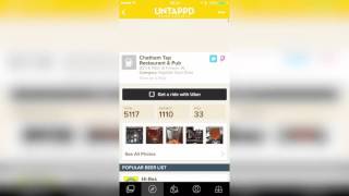 Untappd App Discover Social Beer Drinking [upl. by Antoinetta]