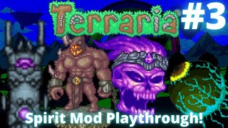 These New Bosses are Incredible Terraria Spirit Mod Expert Mode Ranger Playthrough 3 [upl. by Reynard]