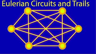 What are Eulerian Circuits and Trails Graph Theory [upl. by Sirod]