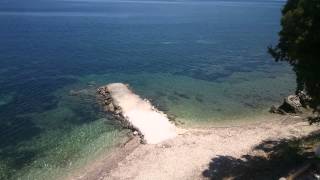 Corfu Benitses View from Hotel Maris [upl. by Ecnerat]