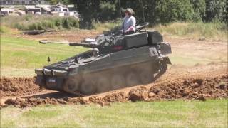 CVRT Scimitar 07FD04 Time Trial Practice amp War amp Peace Revival 2016 [upl. by Ehud108]