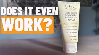 I Wish I Knew THIS Before Buying Mineral Sunscreen [upl. by Brozak]