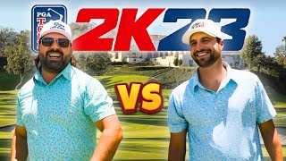 Can Joey Cold Cuts Beat Bobby Fairways  PGA2K23 [upl. by Nickolai]