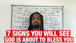 7 Signs God Is Preparing You For HUGE Breakthrough [upl. by Llennej]