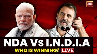 Lok Sabha Election Result PM Modi Vs Rahul Gandhi Big Fight  LIVE Election Result  India Today [upl. by Quiteri]