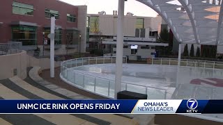 UNMCs renovated ice rink to open with new signature feature [upl. by Aillicirp]