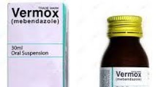 Vermox Mebendazole 100mg5ml oral suspension [upl. by Norrab213]