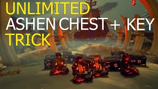 Unlimited Ashen Key and Chest Trick  Sea of Thieves  Tomes  Ashen Gear [upl. by Inar77]