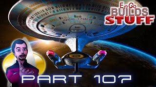 Eaglemoss Star Trek USS Enterprise NCC 1701D Kit Part 107 EmGo Builds Stuff [upl. by Nisse]