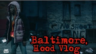 Inside The Trenches Of Baltimore ￼  DMV Hood Vlog  OTR Chaz Roddy Racks [upl. by Sauls]