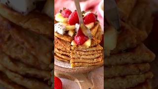 How To Make PROTEIN PANCAKES Vegan amp GlutenFree [upl. by Aidas]