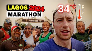 Walking the Lagos Marathon  Nigeria [upl. by Sheldon]