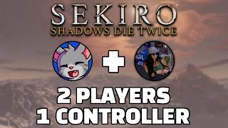 Sekiro but my girlfriend has HALF THE CONTROLS [upl. by Groscr]