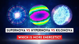 Supernova vs Hypernova vs Kilonova  Which is more Voilent  Kosmoz [upl. by Dib]