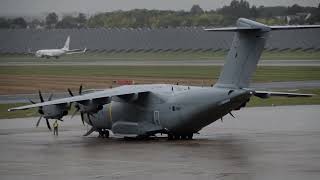 RAF A400m Atlas ZM415 Engine start up [upl. by Byram179]