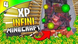 UNE FARM POUR XP À LINFINI   Episode 4  Minecraft Skyblock EarthSky V2 [upl. by Magbie]