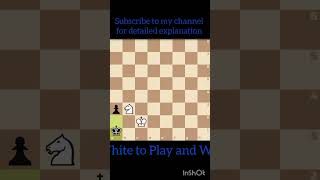 Chess Knight Pawn End Game Skylinechessacademy [upl. by Peterson]