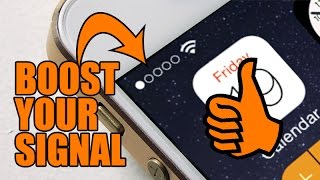 Secret hack to boost your cell phone Signal and increase the reception on your iPhone [upl. by Pimbley]