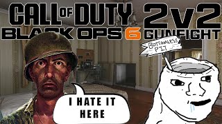 BLACK OPS 6 2V2 GUNFIGHTS BUT MY TEAMMATE IS TRASH [upl. by Jonie551]