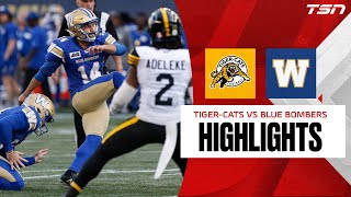 CFL Week One Hamilton TigerCats vs Winnipeg Blue Bombers [upl. by Ingram]