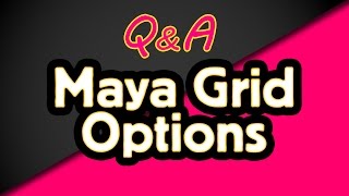 Q amp A The Maya Grid [upl. by Eitsyrhc]