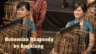 Bohemian Rhapsody by Angklung 🇮🇩 [upl. by Dnumsed]