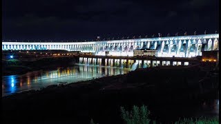 Tour Itaipu at Night  Iluminação de Itaipu [upl. by Worra]