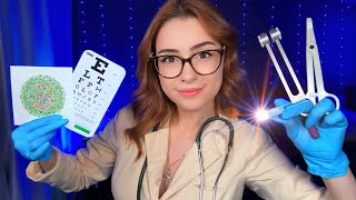 FASTEST ASMR Medical Exams Cranial Nerve Chiropractor Eye Exam Lice Check Roleplays ✨ [upl. by Khosrow]