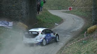 Haspengouw Rally 2013  Freddy Loix on the limit  Ford Focus WRC [upl. by Neela466]