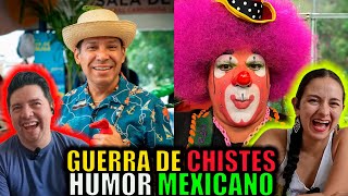 Humor MEXICANO  Reacción a guerra de chistes  El Costeño vs Platanito [upl. by Jolda416]