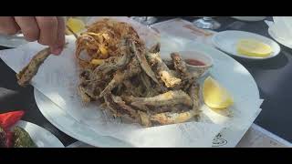 🐟Fresh Fried and Seasoned Anchovies in Casablanca Yummy🐟🐟 [upl. by Salbu]